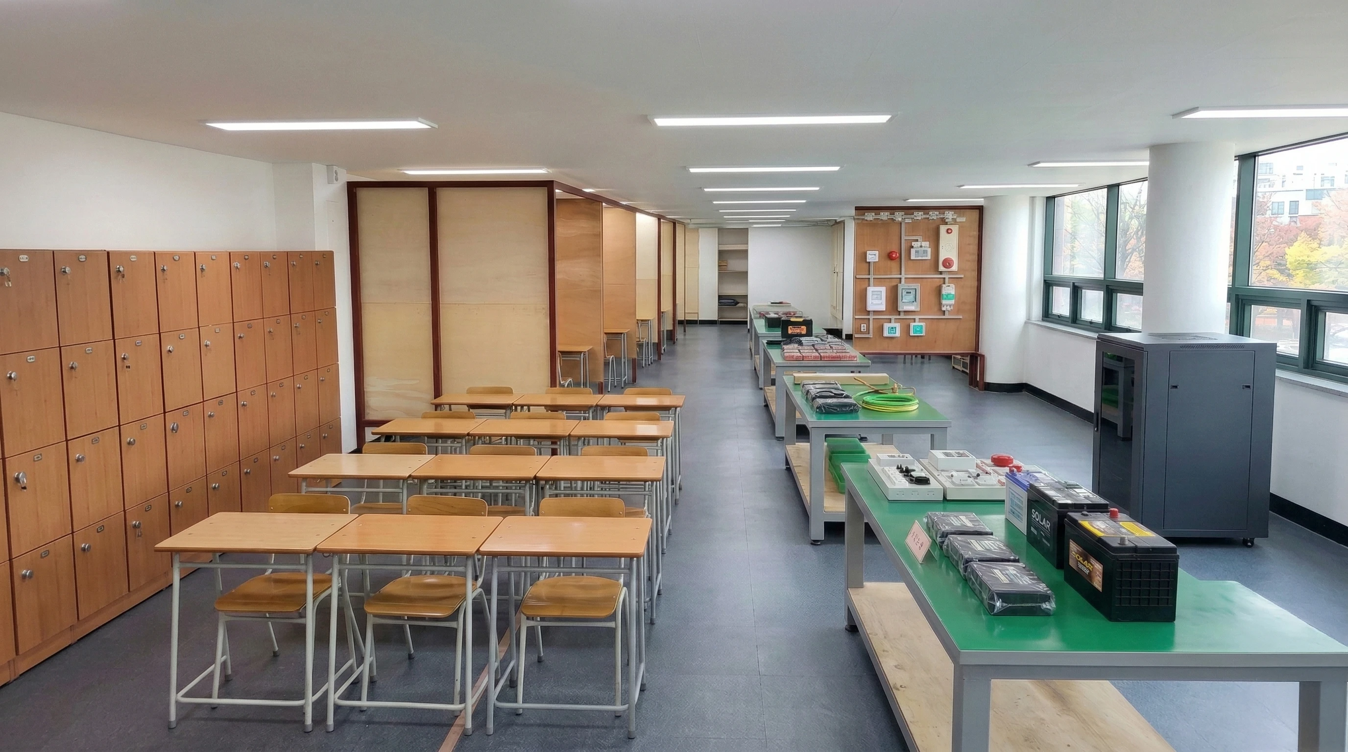 전기내선공사 13실습장